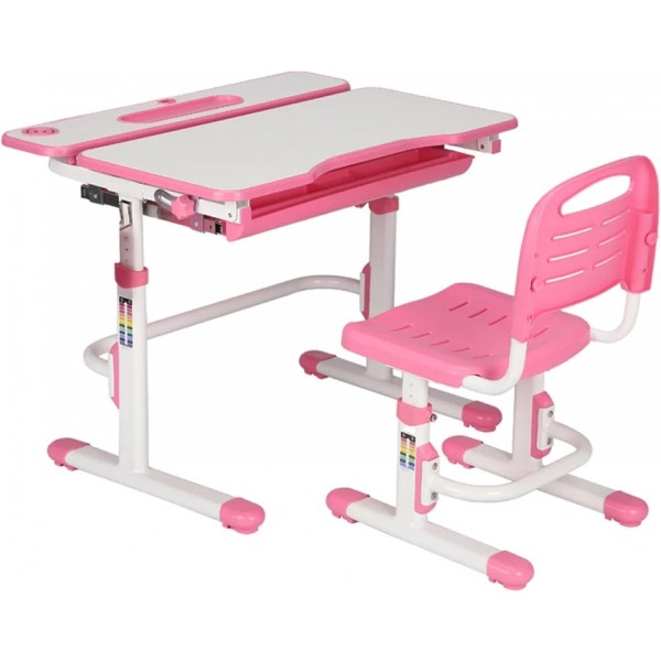 Комплект меблів шкільний 2 елементи Cubby Botero Pink