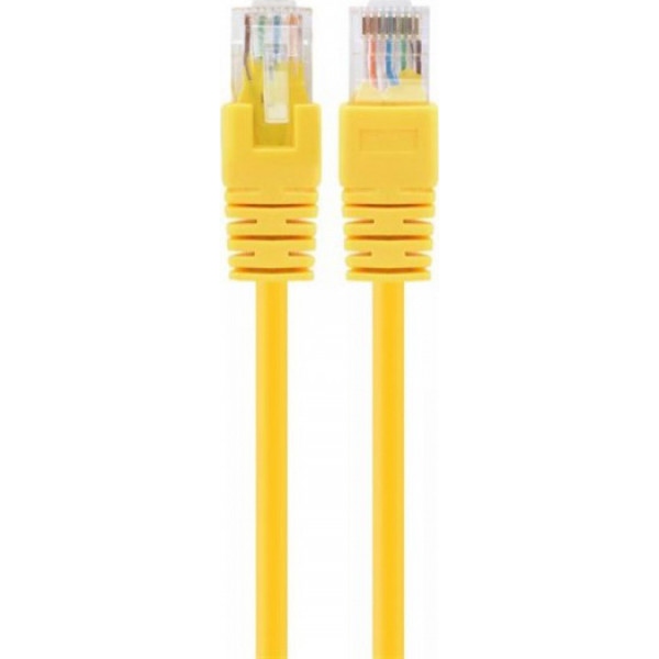 Кабель патч-корд Cablexpert UTP (PP6U-0.5M/Y) 50u 0.5 m Yellow