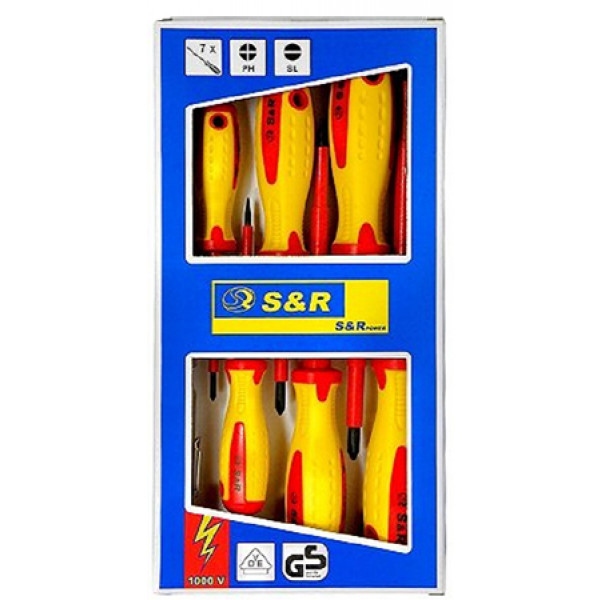 Набір викруток S&R PH-SL-TEST-PROFI 7 шт. (250681307)