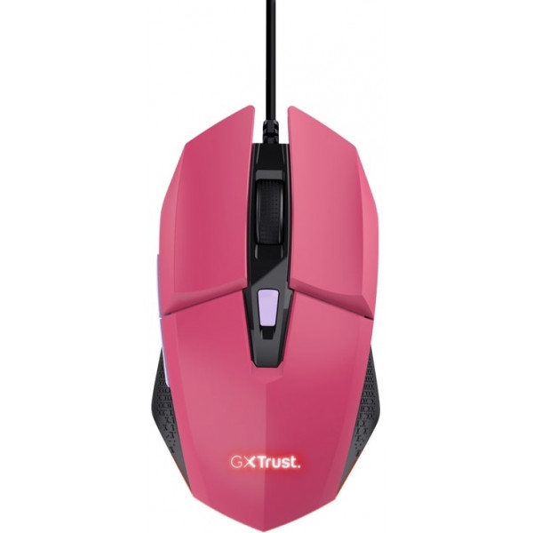Миша дротова ігрова Trust GXT 109 FELOX RGB Pink (25068)