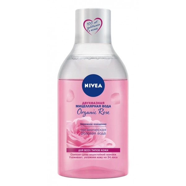 Міцелярна вода NIVEA MAKE UP EXPERT Вода троянди 400мл