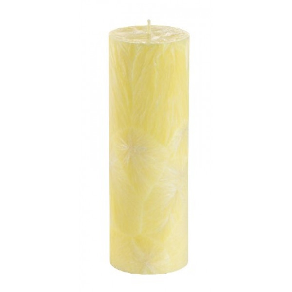 Свічка декоративна CandlesBio циліндр 70/200 мм Жовтий (WP03 70/200)