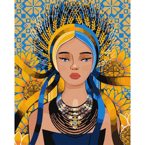 Картина за номерами Ideyka "Сонячна" 40x50см (KHO2605)