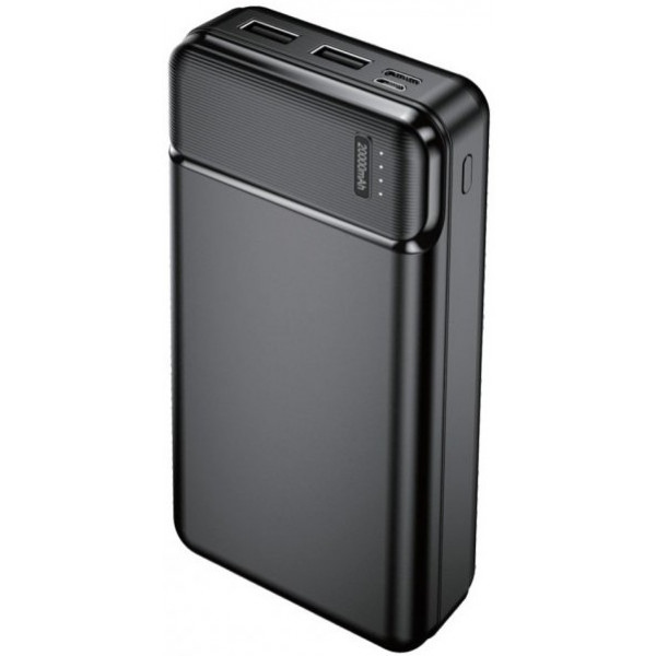 Батарея мобільна Maxlife Power bank MXPB-01 20000 mAh Black