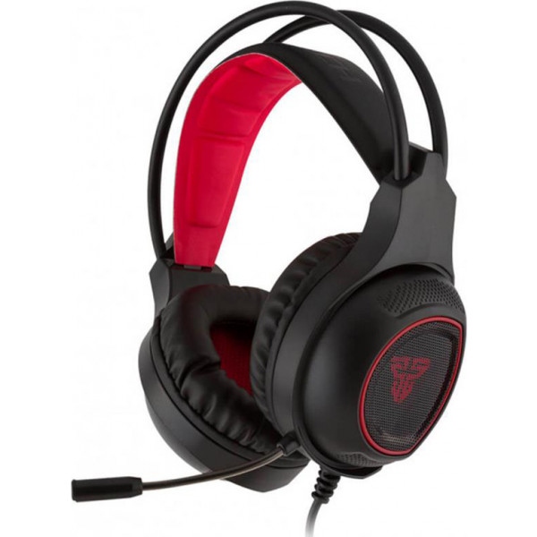 Гарнітура дротова ігрова Fantech HG16 Black/Red (12039)
