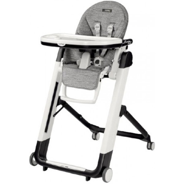 Стульчик для кормления трансформер Peg-Perego Siesta Follow Me Wonder Grey (пятноустойчивый серый)