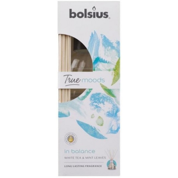 Аромадіффузор Bolsius In balance (бiлий чай i листя м`яти) 45 мл