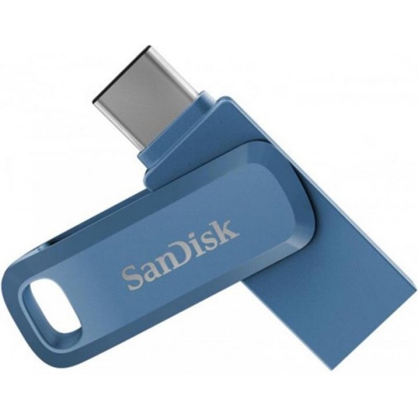Флеш USB SanDisk USB 128GB Type-C Dual Drive Go Navy Blue (SDDDC3-128G-G46NB)