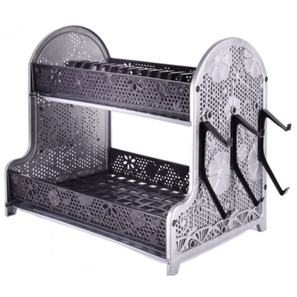 Сушка для посуду VIOLET HOUSE 0414 Ажур Metal 28x40x38 см