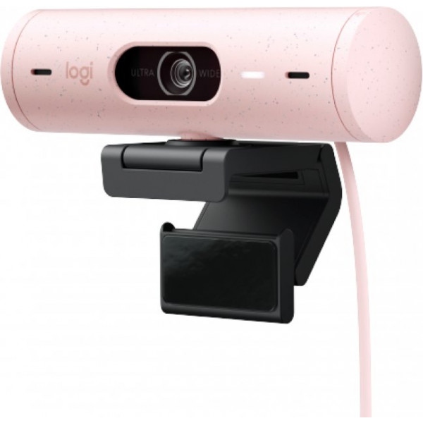 Веб-камера для комп'ютера Logitech Brio 500 Rose (960-001421)