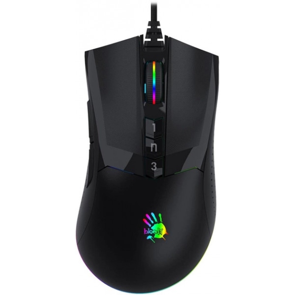Миша дротова ігрова Bloody W90 Pro Stone Black