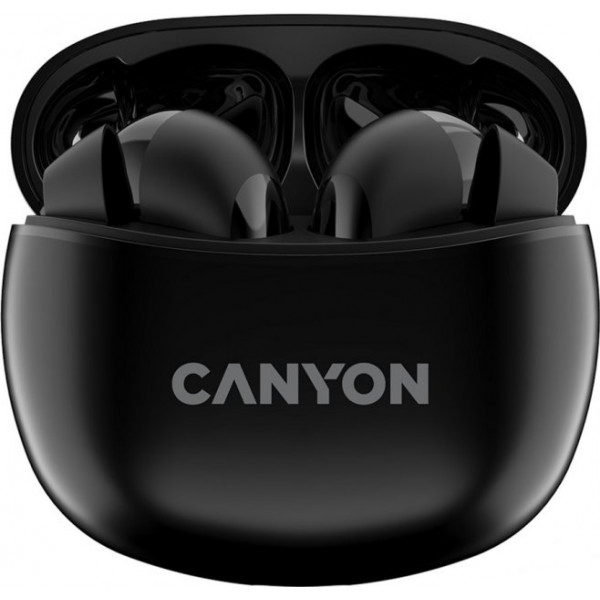 Навушники вкладиші бездротові TWS Canyon TWS-5 (CNS-TWS5B) Black