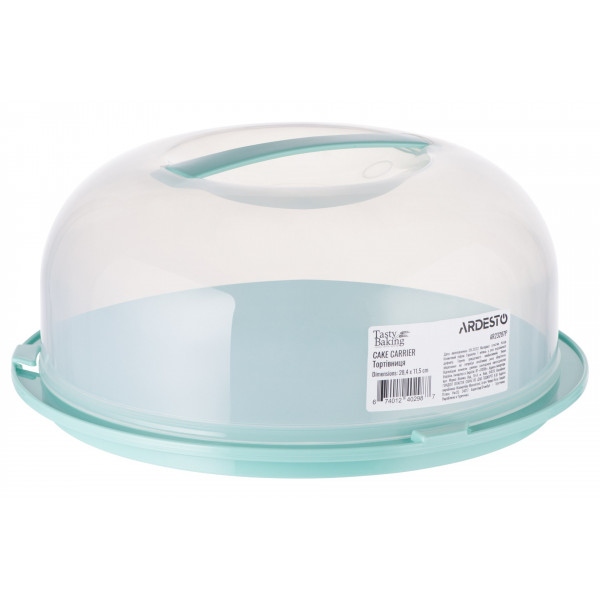 Ємність для зберігання торта Ardesto Tasty Baking 28.4x11.5 см (AR2328TP)