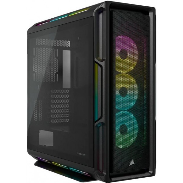 Корпус Corsair iCUE 5000T RGB Tempered Glass White Black (CC-9011230-WW) без БЖ