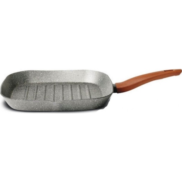 Сковорода гриль TVS Mineralia Eco Induction 28х28 см (BS730282910301)