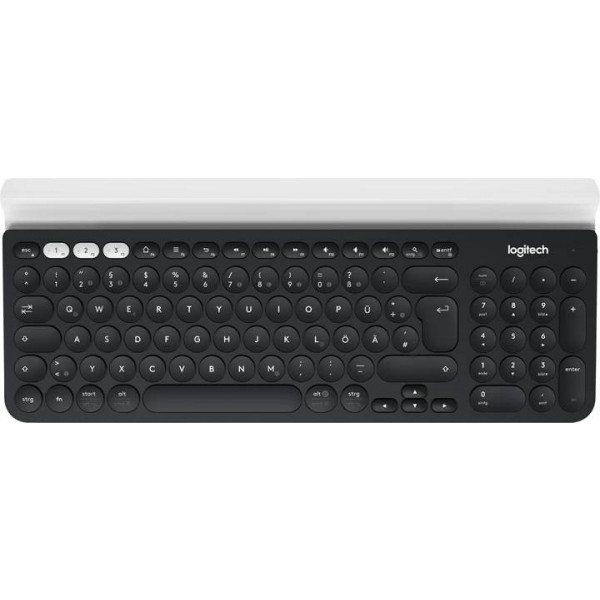 Клавіатура бездротова Logitech K780 Multi-Device BT Grey UA (920-008042)