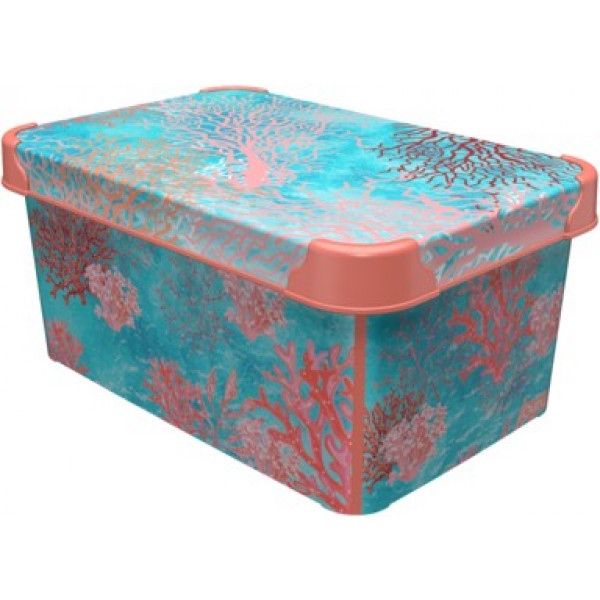 Корзина для зберігання Qutu Style Box с/к Coral 5 л