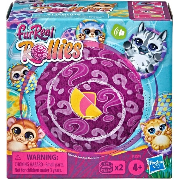 Інтерактивна іграшка м'яка Hasbro FurReal Friends Іграшка плюшева Фурріал Ролліс в непрозорій упаковці (сюрприз) (F3519)