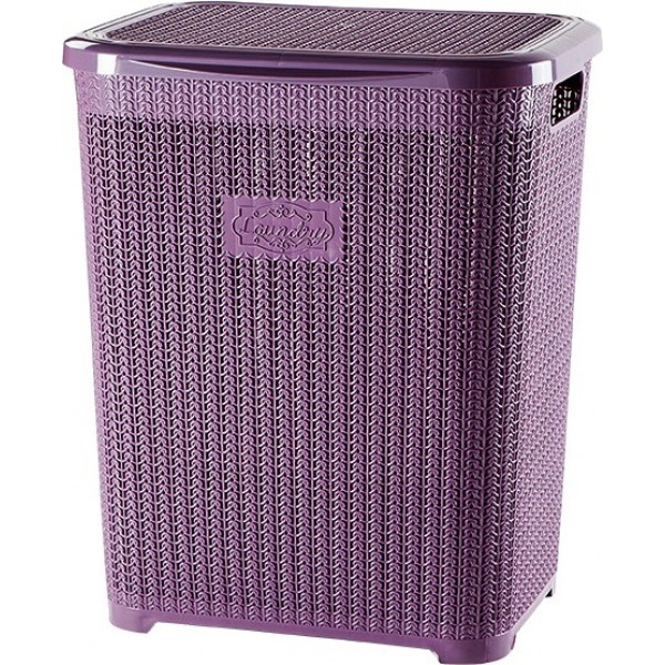 Кошик для білизни VIOLET HOUSE 1007 Виолетта Plum с/к 45 л