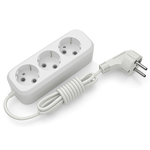 Мережевий фільтр Electrum 3 розетки 2 м (C-ES-1791)