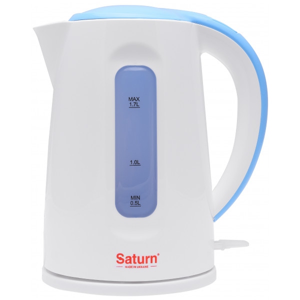 Електричний чайник Saturn ST-EK8439U White/Blue