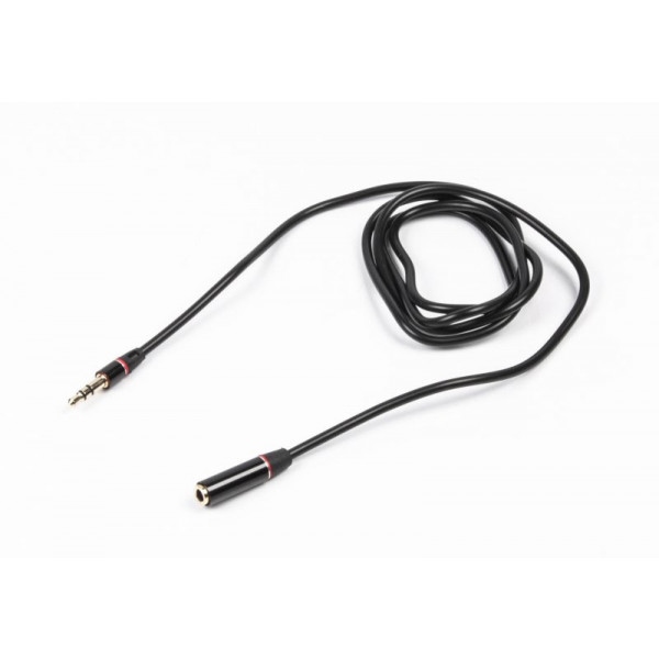 Кабель 3.5 мм -3.5 мм Viewcon VA111 mini-jack 3.5мм (F) to mini-jack 3.5мм (M) 1m