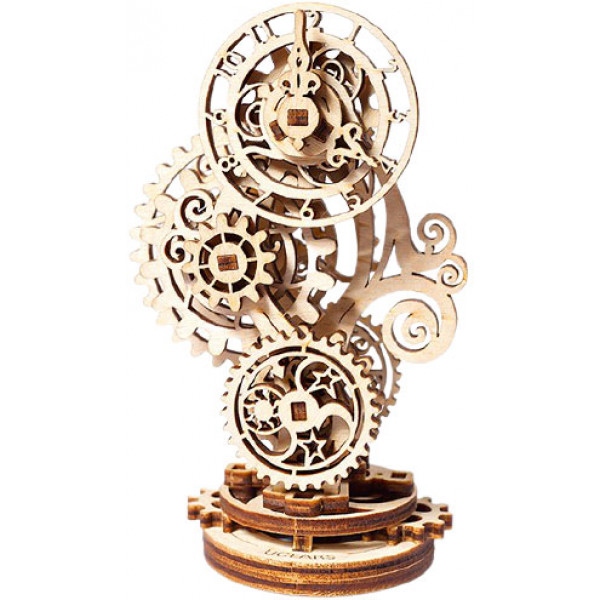 3D пазли Ugears Стімпанк - годинник (70093)