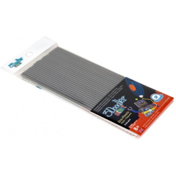 3D-стрижні 3Doodler Набір стержнів, 24 шт (3DS-ECO08-GREY-24)