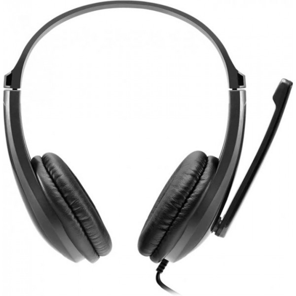 Гарнітура дротова Canyon CHSU-1 USB Black (CNS-CHSU1B)
