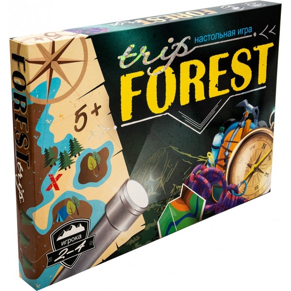 Настільна гра стратегічна (5-7 років) Strateg бродилка "Trip Forest, рус (30553)