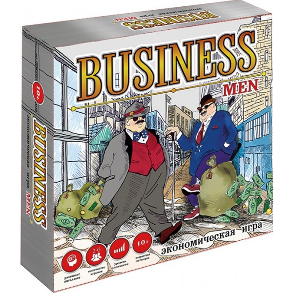 Настільна гра стратегічна (8+) Strateg BusinessMen, англ (30515)