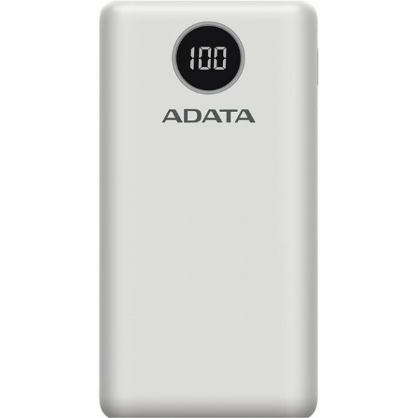 Батарея мобільна ADATA 20000 mAh 20W QC 3.0/PD 3.0 USB-C+USB2.0 (P20000QCD)