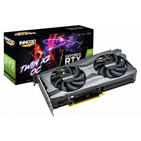 Відеокарта Inno3D NVIDIA RTX 3060 LHR (N30602-12D6X-11902120H)
