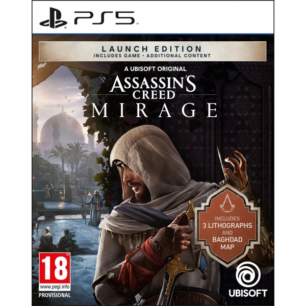 Ігровий диск PS5 PlayStation Assassin's Creed Mirage Launch Edition