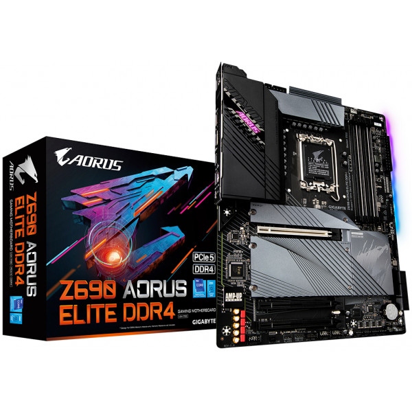 Материнська плата Gigabyte Z690 AORUS ELITE DDR4