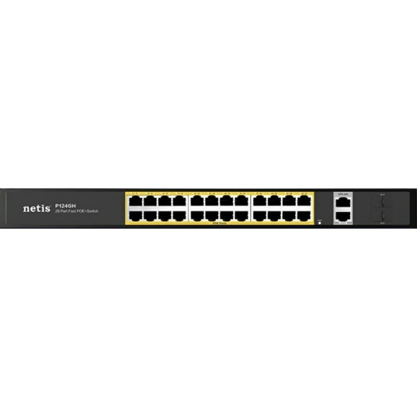 Коммутатор локальної мережі (Switch) Netis P124GH