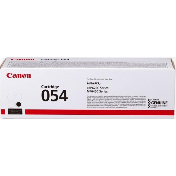 Картридж для лазерних принтерів/БФП Canon 054 MF641/643/645, LBP-621/623 Black (1500 стор) (3024C002)