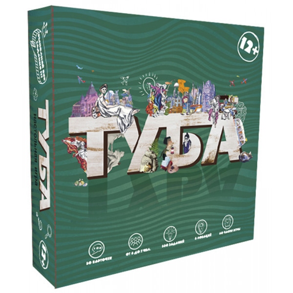 Настільна гра спілкування (12+) Strateg Туба рус. (30261)