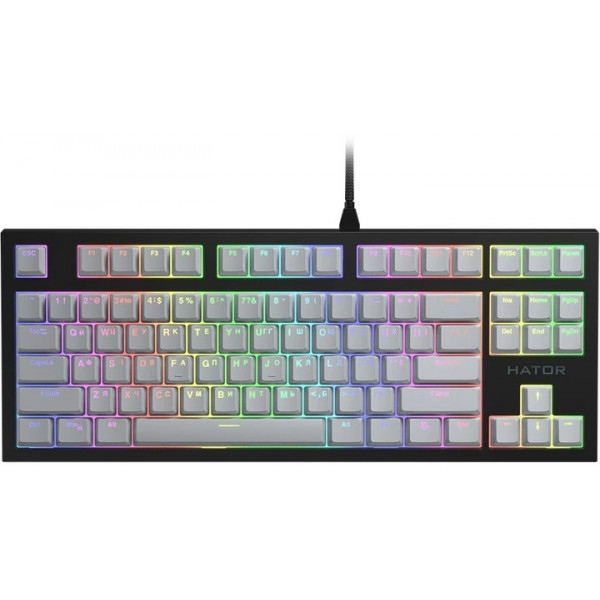 Клавіатура дротова ігрова Hator Skyfall TKL PRO ENG/UKR/RUS (HTK-655) Black