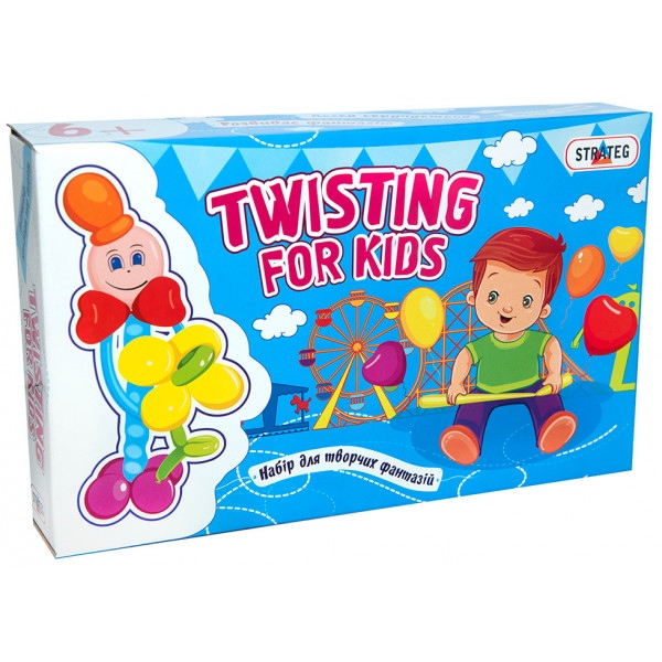 Набір для виготовлення іграшок Strateg из шаров "Twisting for kids" (314)
