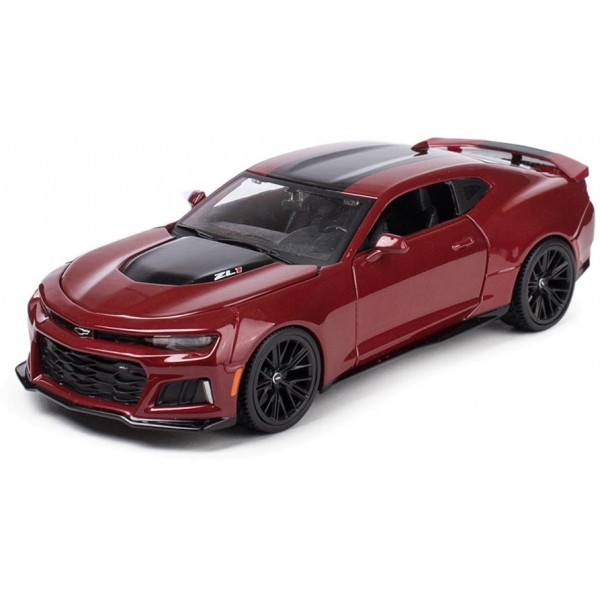 Колекційна машинка 1:24 Maisto Chevrolet Camaro ZL1 2017 червоний металік (31512 met. Red)