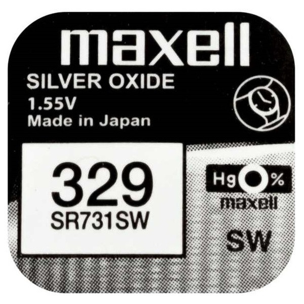 Батарейка Maxell SR731SW 1PC EU MF (18291000)