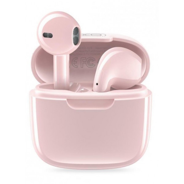 Навушники вкладиші бездротові TWS XO Pink (XO-X23PN)