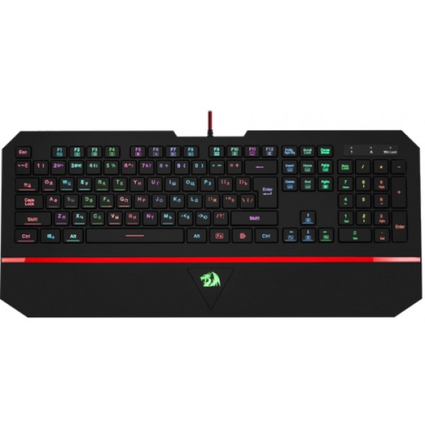 Клавіатура дротова ігрова Redragon Karura2 UKR USB RGB (75053)