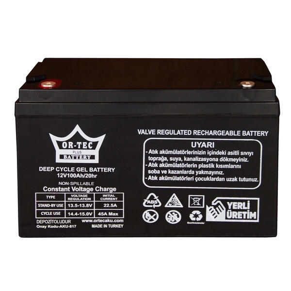 Акумулятор для ДБЖ OR-TEC 12v 100 Ah GEL