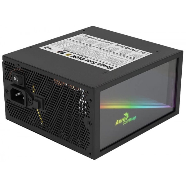 Блок живлення для ПК AEROCOOL Mirage Gold 850 Fully Modular (ACPG-MF85FEC.11) 850W