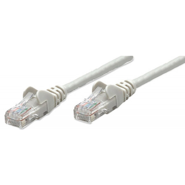 Кабель патч-корд Intellinet UTP Cat.5e 2м сірий (318976)