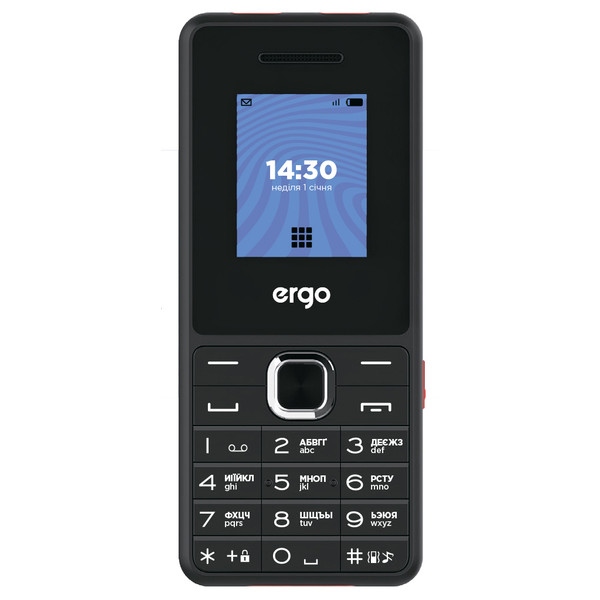 Мобільний телефон Ergo E181 DS Black