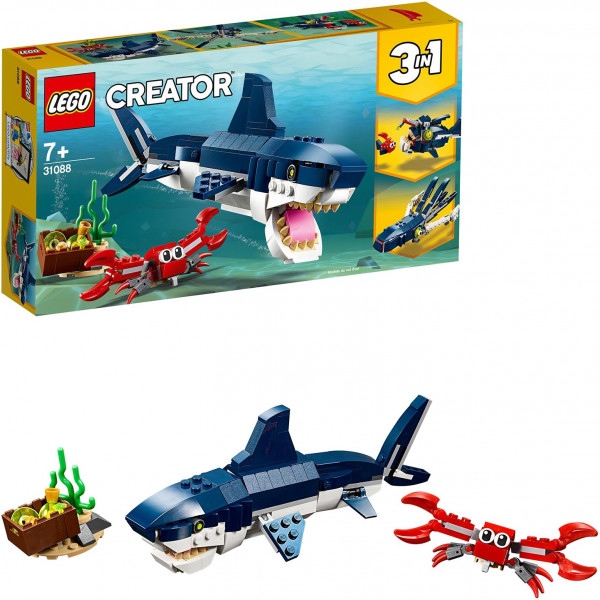 Конструктор LEGO Creator 3-in-1 Мешканці морських глибин (31088)