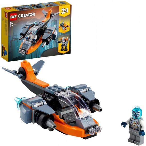 Конструктор LEGO Creator Кібердрон (31111)